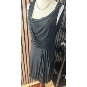BCBG black stretchy dress size medium light summer sexy going out dress light